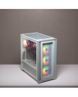 Corsair iCUE 4000X RGB Midi Tower Biały