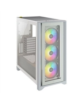 Corsair iCUE 4000X RGB Midi Tower Biały
