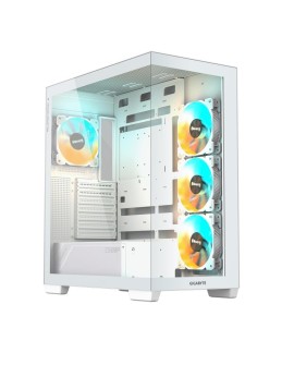 CASE MIDITOWER ATX W/O PSU/GB-C500PI ST WHITE GIGABYTE