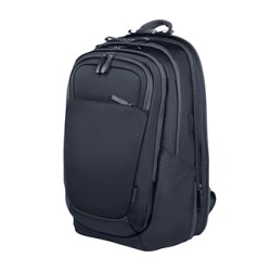 Plecak na  notebook 17", Travel Plus 30 Liter, grafitowy niebieski z poliester, HP
