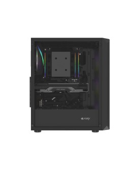 FURY OBUDOWA KOMPUTEROWA FURY SHOBO SH4F RGB MIDI Z OKNEM CZARNA