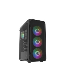 FURY OBUDOWA KOMPUTEROWA FURY SHOBO SH4F RGB MIDI Z OKNEM CZARNA