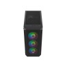 FURY OBUDOWA KOMPUTEROWA FURY SHOBO SH4F RGB MIDI Z OKNEM CZARNA