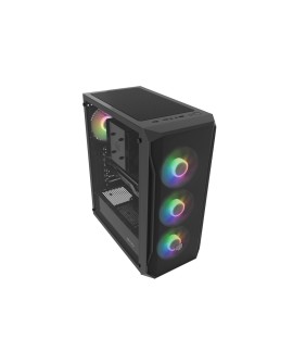 FURY OBUDOWA KOMPUTEROWA FURY SHOBO SH4F RGB MIDI Z OKNEM CZARNA
