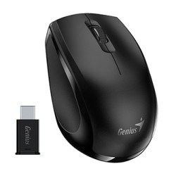 Genius NX-8006S Type-C Mysz bezprzewodowa, czarna, 1200DPI