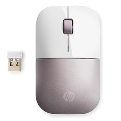 HP Z3700 white pink Mysz bezprzewodowa, biały / różowy, 1200DPI