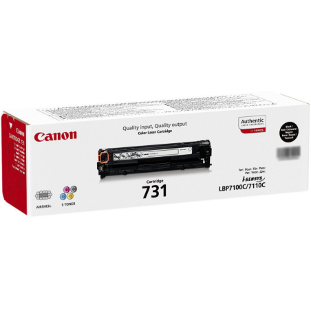 Toner CANON CRG-731BK 6272B002