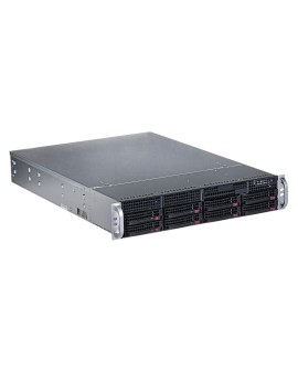 OBUDOWA SERWEROWA SUPERMICRO CSE-825TQC-R802LPB (Black 2U SC825TQC SAS3 LP Chassis w/ Red. 800W PWS)