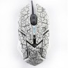 E-blue Auroza Gaming Mysz przewodowa, biała, 4000DPI, e-box