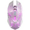 E-blue Auroza Gaming Mysz przewodowa, biała, 4000DPI, e-box