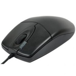A4Tech OP-620D Mysz przewodowa, czarna, 800DPI