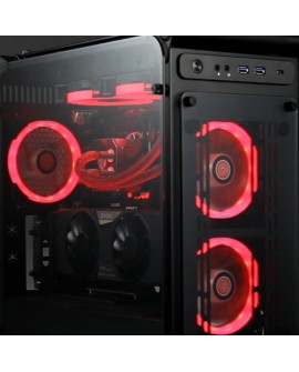 RAIJINTEK IRIS 12 RBW ADD-3 Obudowa komputera Wentylator 12 cm Czarny, Biały 3 szt.