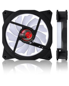 RAIJINTEK IRIS 12 RBW ADD-3 Obudowa komputera Wentylator 12 cm Czarny, Biały 3 szt.