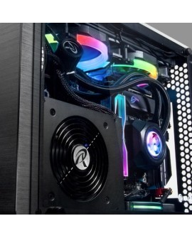 RAIJINTEK IRIS 12 RBW ADD-3 Obudowa komputera Wentylator 12 cm Czarny, Biały 3 szt.