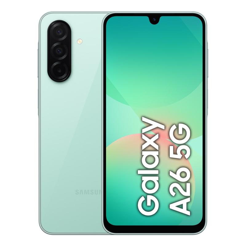Smartphone SAMSUNG Galaxy A26 (A266) 5G DS. 6/128GB Miętowy 128 GB Miętowy SM-A266BLGBEUE