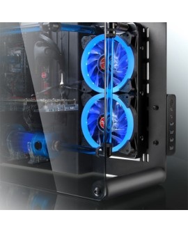 RAIJINTEK IRIS 12 RBW ADD-3 Obudowa komputera Wentylator 12 cm Czarny, Biały 3 szt.