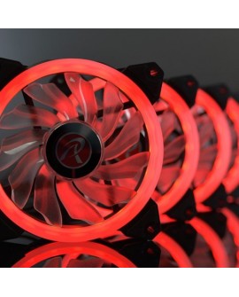 RAIJINTEK IRIS 12 RBW ADD-3 Obudowa komputera Wentylator 12 cm Czarny, Biały 3 szt.