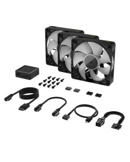 Corsair iCUE LINK RX120 RGB Obudowa komputera Wentylator 12 cm Czarny 3 szt.