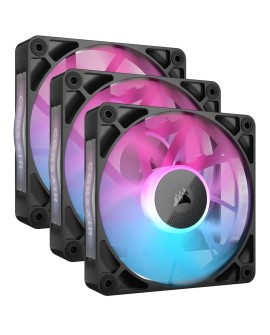 Corsair iCUE LINK RX120 RGB Obudowa komputera Wentylator 12 cm Czarny 3 szt.