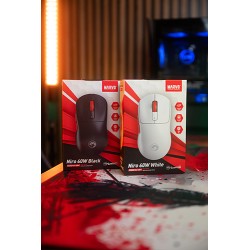Marvo NIRO 60 Mysz biała, 12000DPI, Tri-Mode