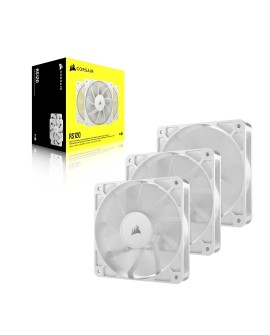 Corsair RS120 Obudowa komputera Wentylator 12 cm Biały 3 szt.