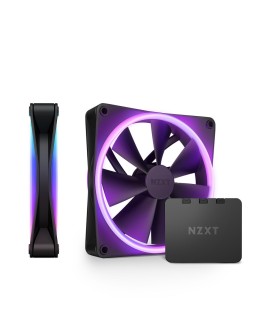 NZXT F140 RGB DUO, PWM, 140mm, 2 szt. - Czarny