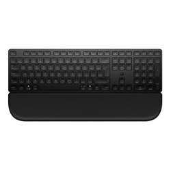 HP Multi-Device Dual-Mode Keyboard with Palm Rest 585 klawiatura bezprzewodowa CZ/SK, czarna Dual Mode
