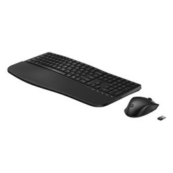 HP 680 Comfort Zestaw klawiatur bezprzewodowa CZ, czarna z myszą optyczną bezprzewodową, AA, klasyczna, nano odbiornik USB rodza