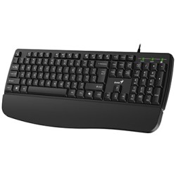 Genius KB-123 klawiatura przewodowa (USB) CZ/SK, czarna