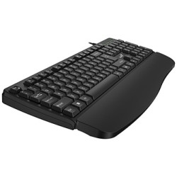 Genius KB-123 klawiatura przewodowa (USB) CZ/SK, czarna