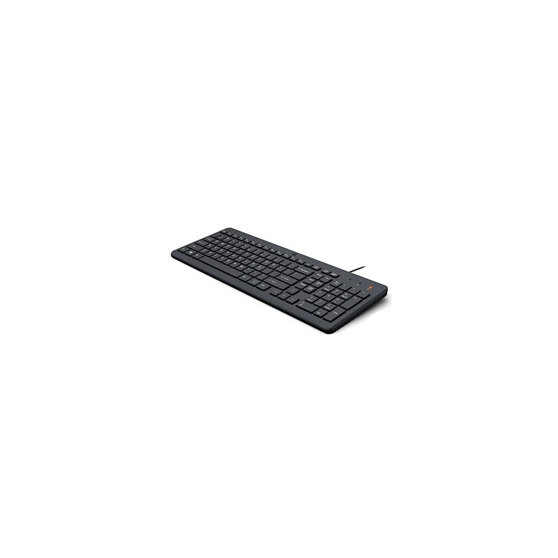 HP 150 Klawiatura USB CZ, czarna klasyczna