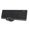 A4tech FG1010_B zestaw klawiatury bezprzewodowej i myszy CZ/US, czarna