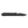 Logitech WAVE KEYS klawiatura bezprzewodowa CZ/SK, szara ergonomiczna