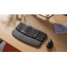 Logitech WAVE KEYS klawiatura bezprzewodowa CZ/SK, szara ergonomiczna