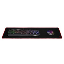 Podkładka pod mysz, Black Ultra, do gry, czarna, 80x30 cm, Defender