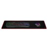 Podkładka pod mysz, Black Ultra, do gry, czarna, 80x30 cm, Defender