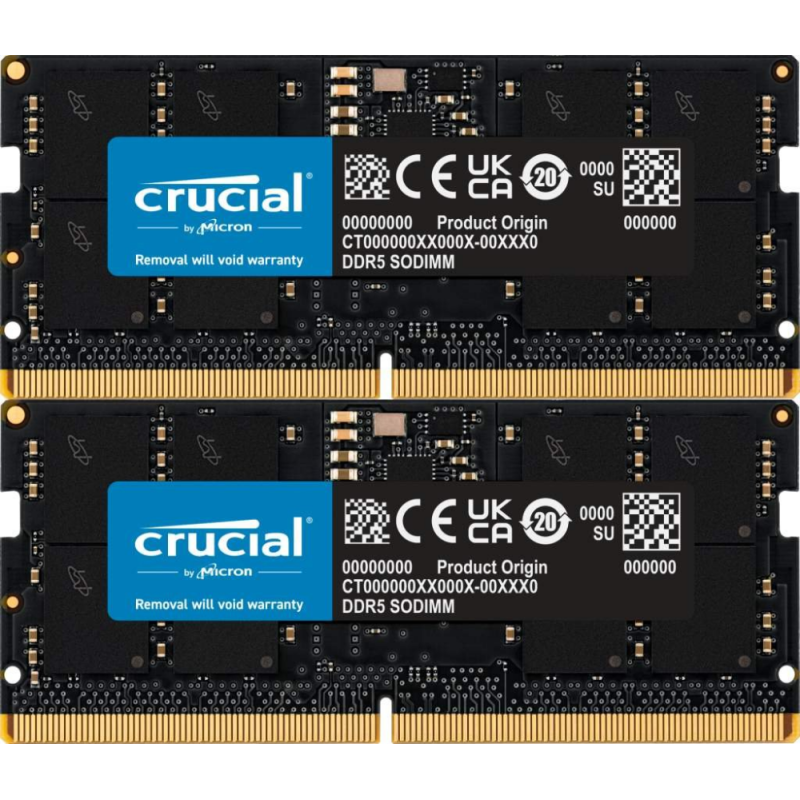 Pamięć CRUCIAL (SODIMM/DDR5/128 GB/5600MHz/46 CLCL/DUAL)
