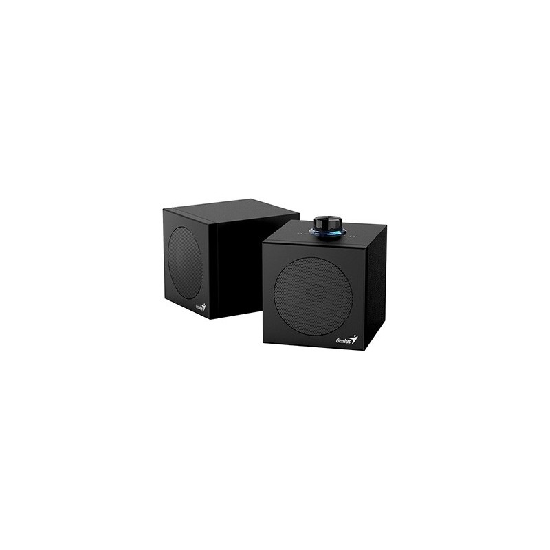 Genius głośniki SP-HF300U, 4W, czarne, drewniane