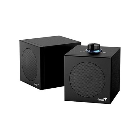 Genius głośniki SP-HF300U, 4W, czarne, drewniane