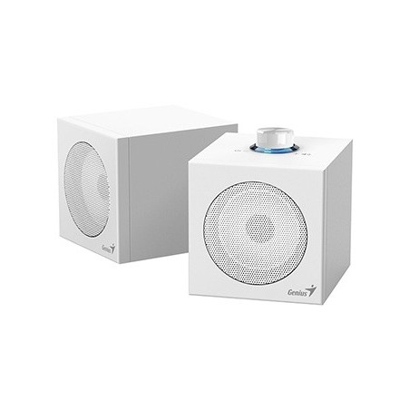 Genius głośniki SP-HF300U, 4W, białe, drewniane