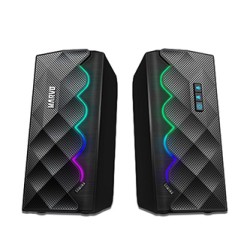 Marvo głośniki SG-269, 6W, czarne, Bluetooth, podświetlanie
