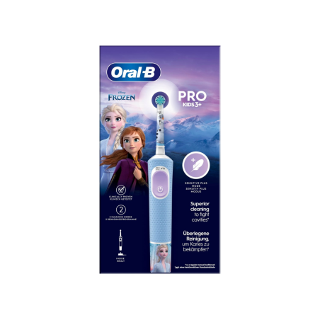 Szczoteczka elektryczna ORAL-B Vitality Pro D103 Kids Frozen Niebiesko-biały (8006540772409)