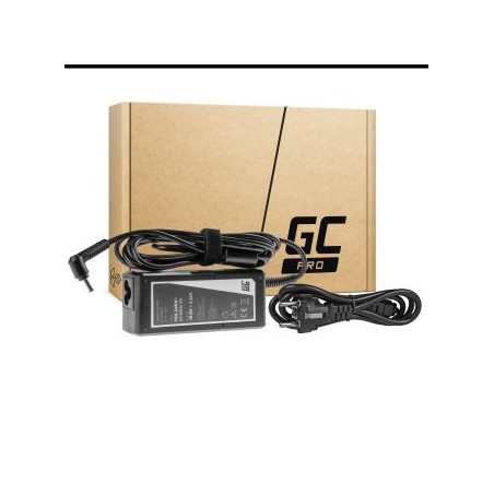 Green Cell do ładowarka / AC adapter 19V 3.42A 65W do Asus F553 F553M F553MA R540L R540S X540S X553 X553M X553MA ZenBook UX303L
