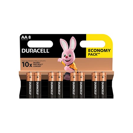 Duracell BASIC Jednorazowa alkaliczna baterie AA, 8-pack