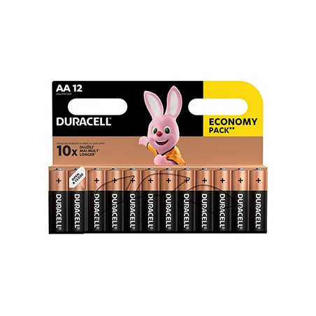 Duracell BASIC Jednorazowa alkaliczna baterie AA, 12-pack