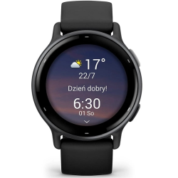 Vivoactive 5 Czarny GARMIN Android Granatowy