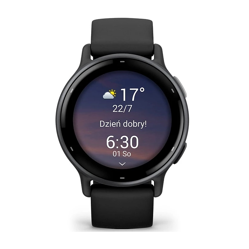Vivoactive 5 Czarny GARMIN Android Granatowy
