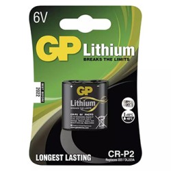 GP Jednorazowa litowa baterie CR-P2, 1-pack