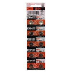 Maxell Jednorazowa alkaliczna baterie LR44, 10-pack
