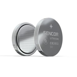 Sencor Jednorazowa litowa baterie CR2032, 1-pack